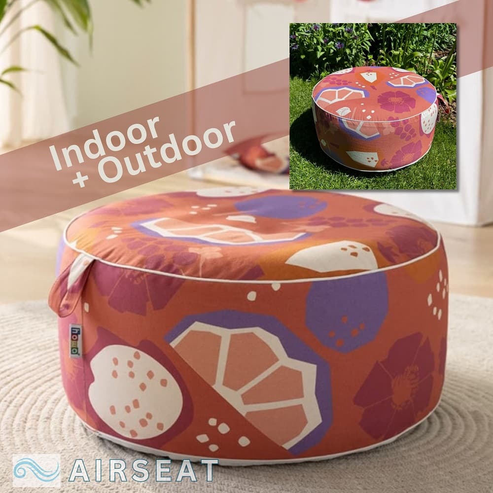 howa Sitzkissen, Sitzhocker aufblasbar "colorful red" 55cm 8710