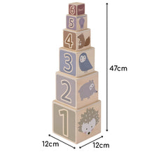 howa Stapelturm aus Holz "Little woods" 6027