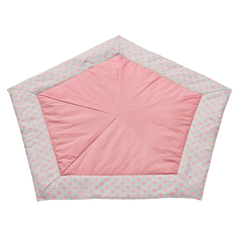 howa Kinderzelt Spielzelt Tipi "Stars" inkl. Bodenmatte rosa, H185xB140xT120cm 8501