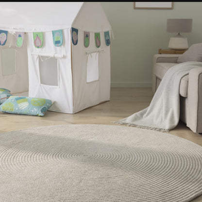 howa 2 in 1 Kindersessel + Kinderliege - Lehne 6 fach verstellbar "colorful blue" 8604
